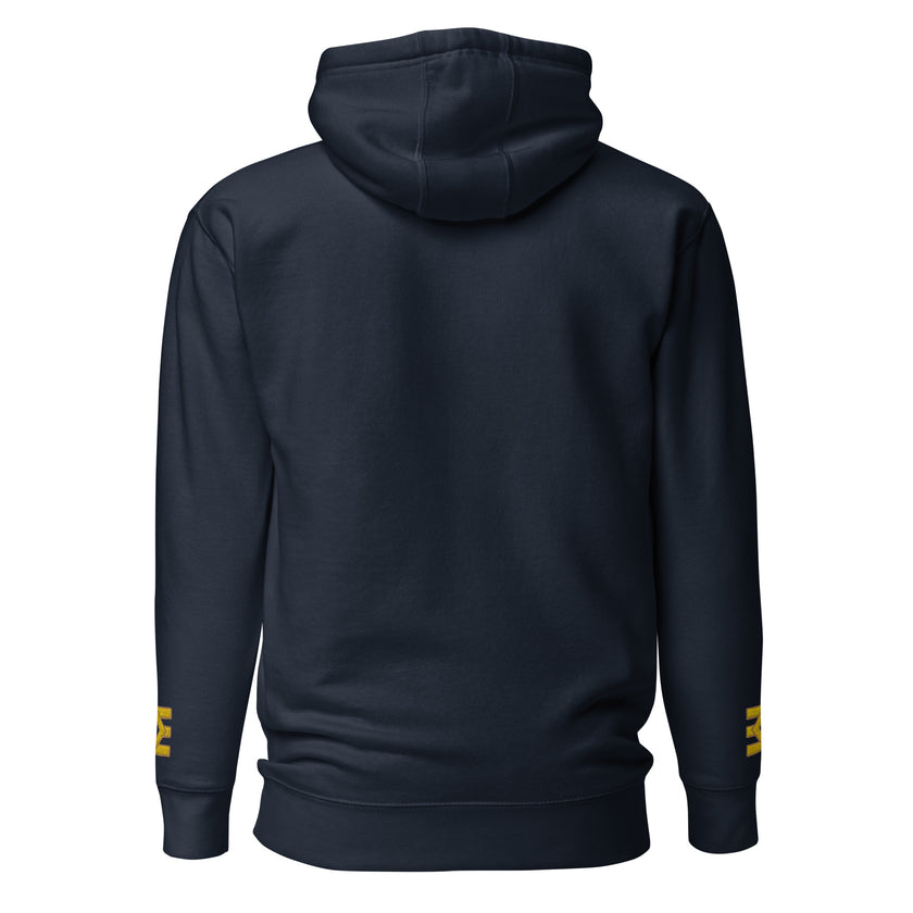 Chief Officer uniform Hoodie with embroidery. - IamSEAWOLF shop