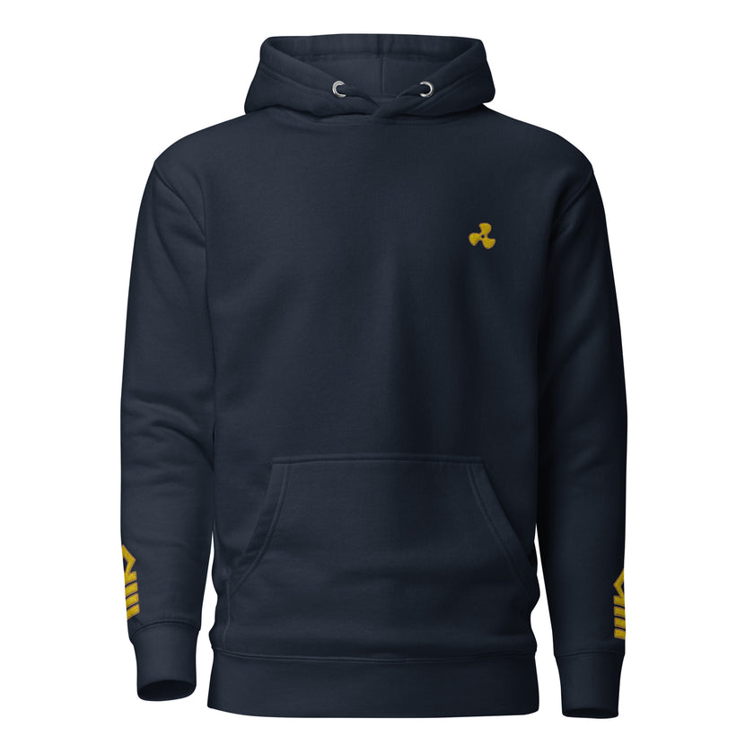 Chief Engineer uniform hoodie with embroidery. - IamSEAWOLF shop