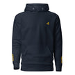 Hoodie with Embroidery left chest and sleeves (Choose epaulettes style)