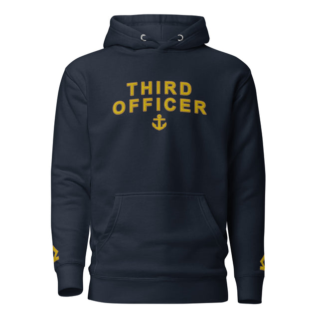 3OFF Hoodie with large embroidery and sleeves (Choose epaulettes style)