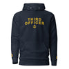 3OFF Hoodie with large embroidery and sleeves (Choose epaulettes style)