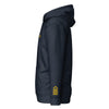 Hoodie with Embroidery left chest and sleeves (Choose epaulettes style)