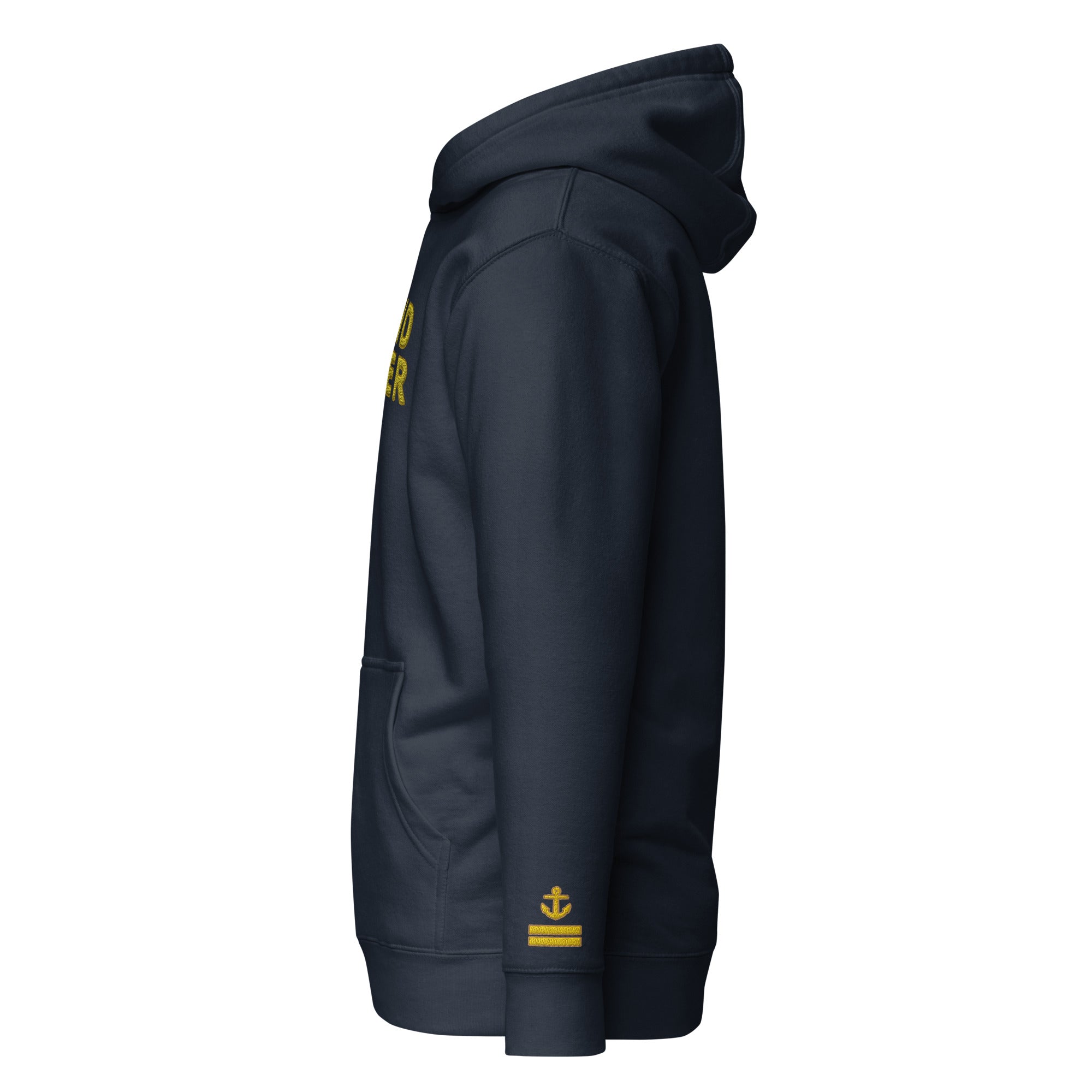2OFF hoodie with Large embroidery and sleeves (Choose epaulettes style)
