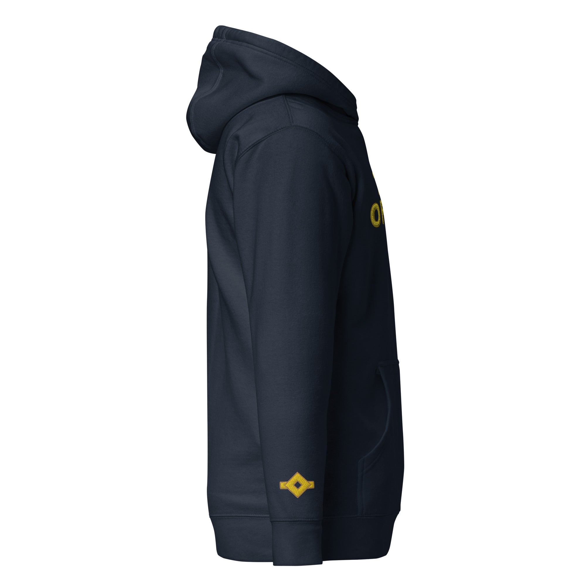 Third Officer uniform Hoodie with large embroidery. - IamSEAWOLF shop