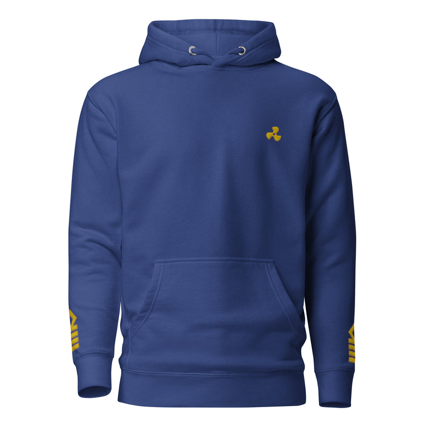 Chief Engineer uniform hoodie with embroidery. - IamSEAWOLF shop