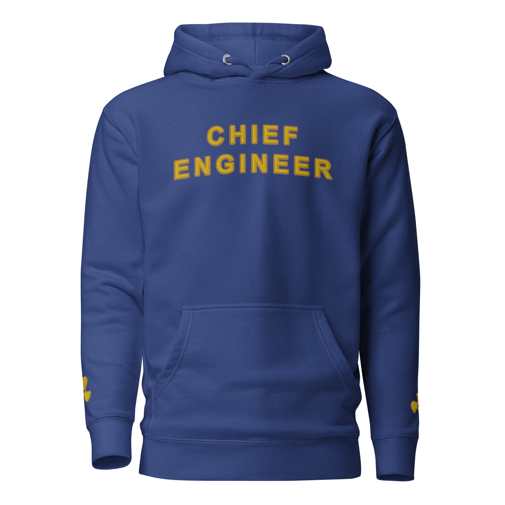 Chief Engineer uniform hoodie with embroidery - IamSEAWOLF shop