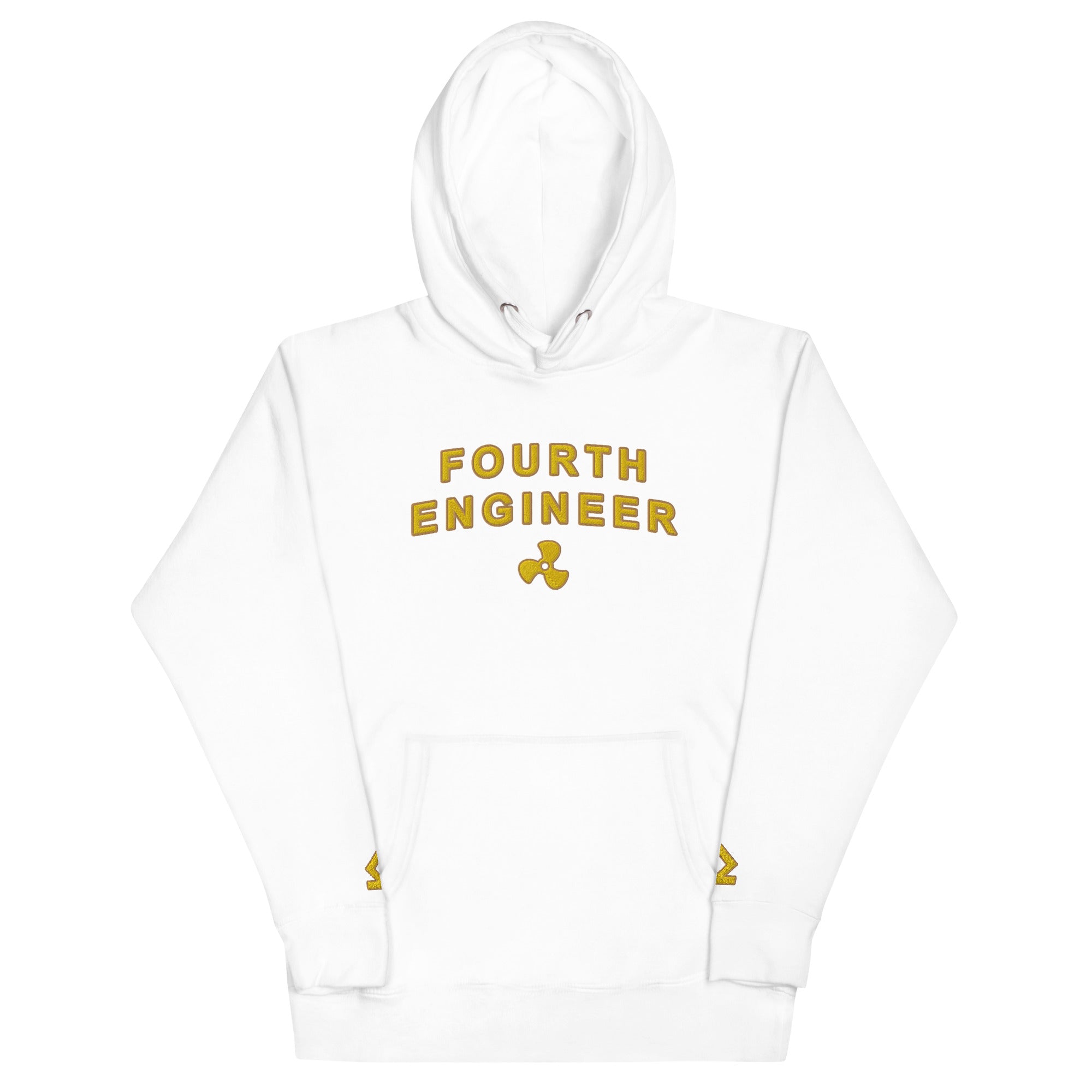 Premium Cotton Fourth Engineer Hoodie