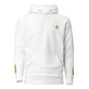 Captain Hoodie left chest and sleeves embroidery (Choose epaulettes style)