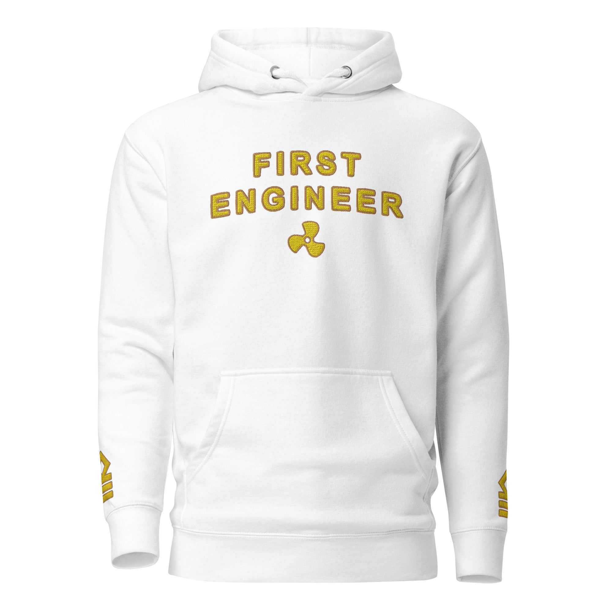 Premium Cotton First Engineer Hoodie