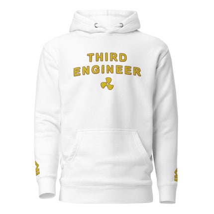 Third Engineer uniform hoodie with large embroidery - IamSEAWOLF shop