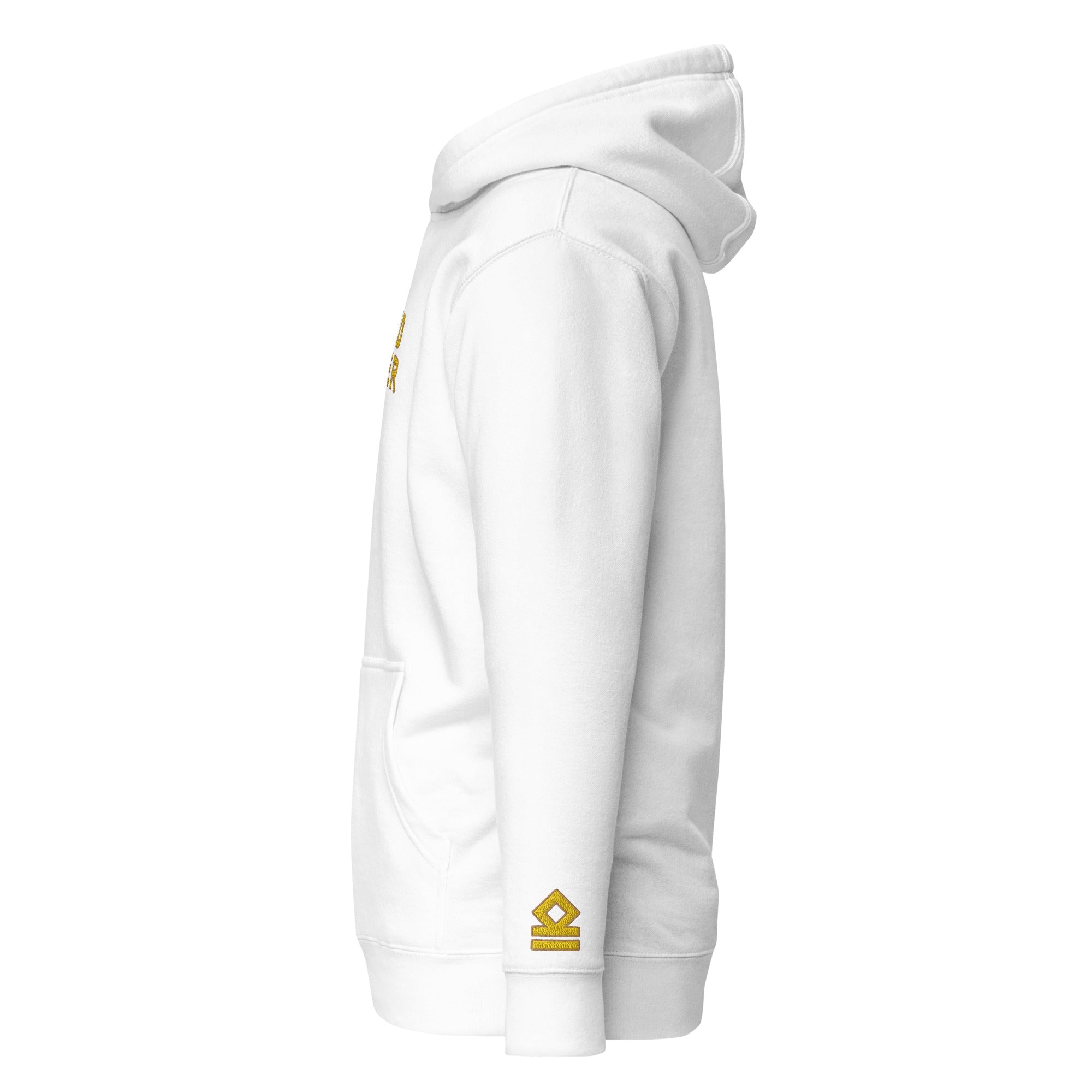 2OFF hoodie with Large embroidery and sleeves (Choose epaulettes style)