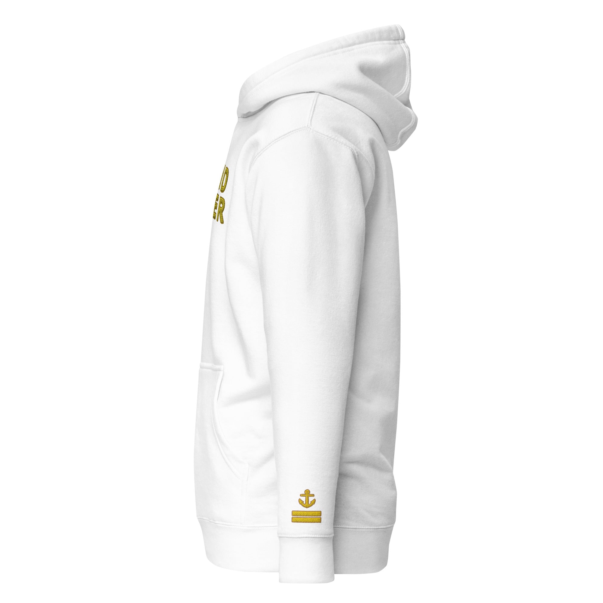 2OFF hoodie with Large embroidery and sleeves (Choose epaulettes style)