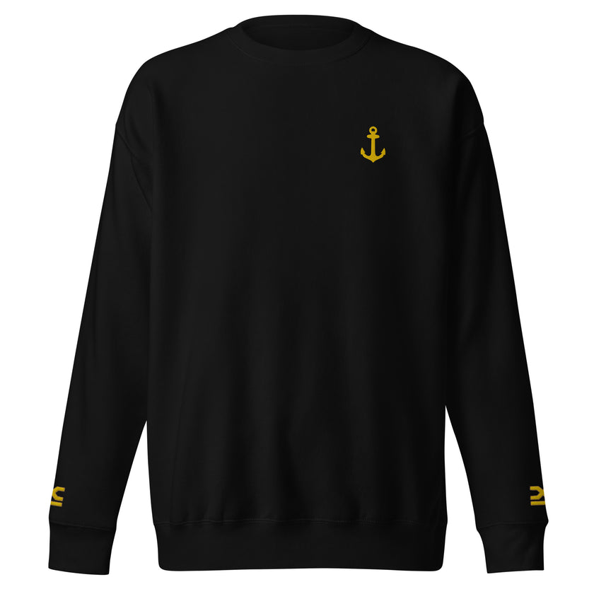 Chief Officer uniform sweatshirt with embroidery. - IamSEAWOLF shop