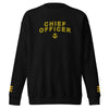 Chief Officer Sweatshirt with large embroidery (Choose epaulettes)