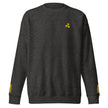 Sweatshirt with embroidery (Rhombus epaulettes)