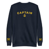 Captain's Choice Sweatshirt: Style and Command at Sea (choose epaulettes)