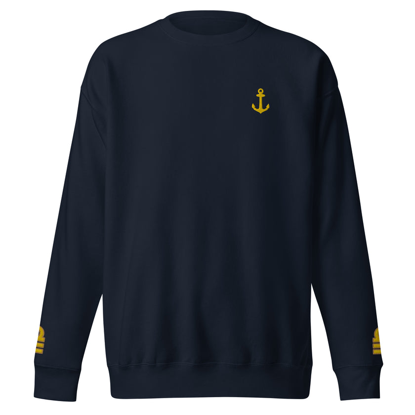 Chief Officer uniform sweatshirt with embroidery. - IamSEAWOLF shop