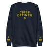 Chief Officer Sweatshirt with large embroidery (Choose epaulettes)