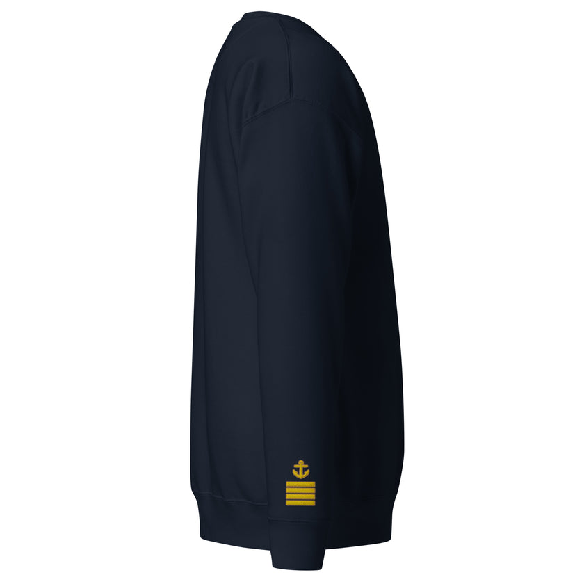 Sudadera de uniforme de capitán con bordado