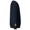 Captain's Sweatshirt: Large embroidery and sleeves (choose epaulettes)