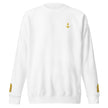 Captain sweatshirt with Left chest, sleeves Embroidery. (Choose epaulettes type)