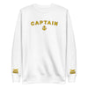 Captain's Choice Sweatshirt: Style and Command at Sea (choose epaulettes)