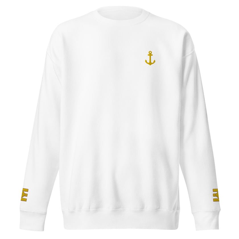 Chief Officer uniform sweatshirt with embroidery. - IamSEAWOLF shop
