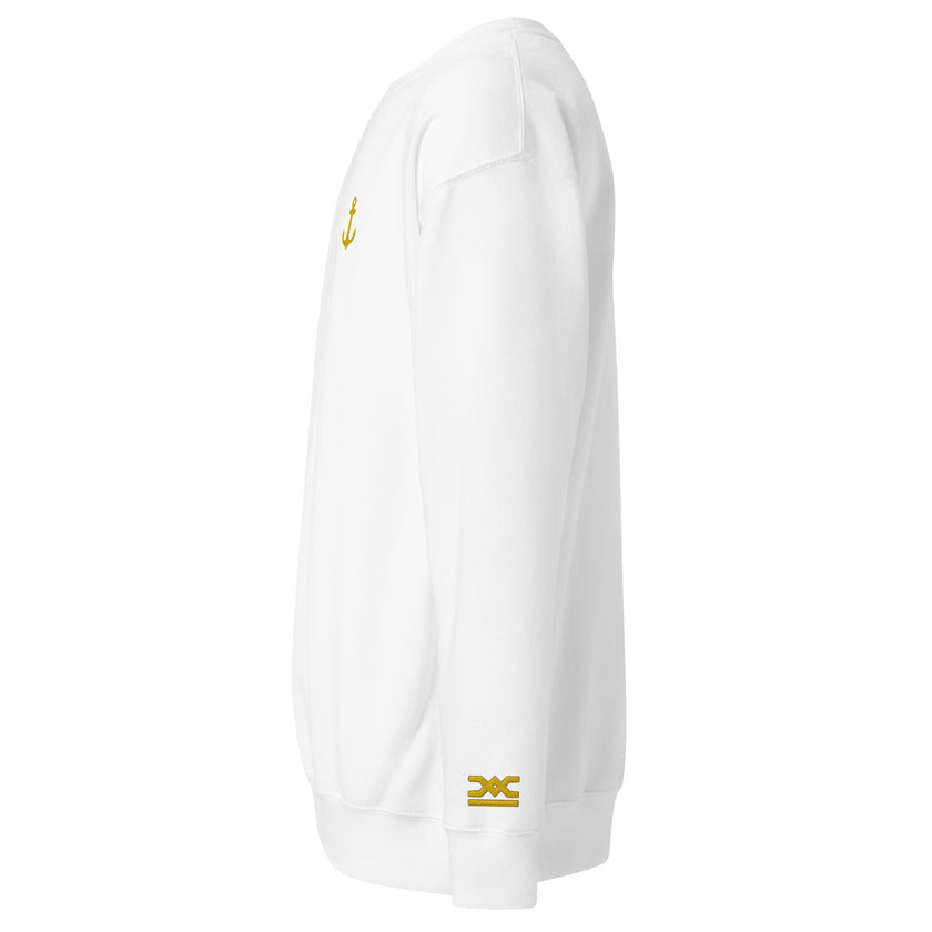 Chief Officer uniform sweatshirt with embroidery. - IamSEAWOLF shop