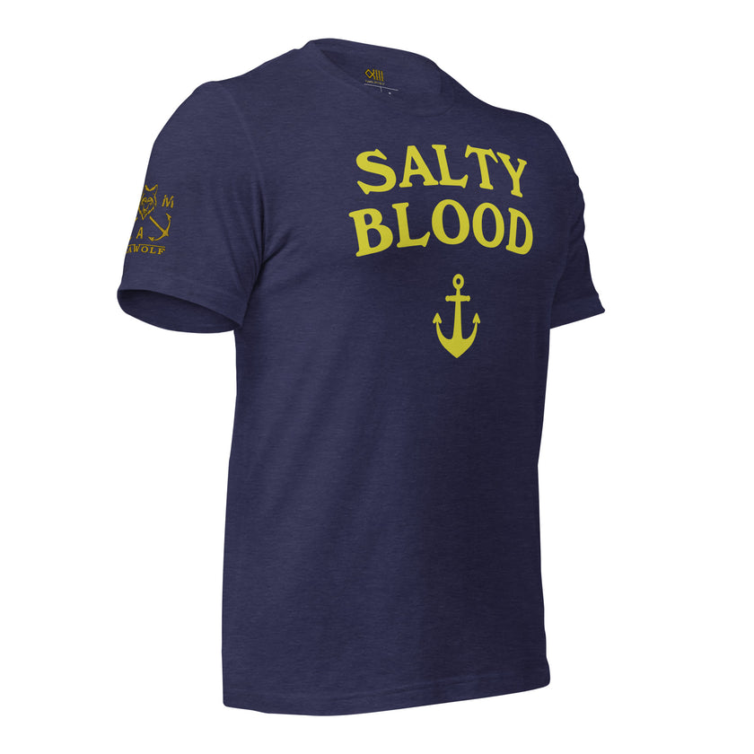 Premium Shirt Salty Blood. - IamSEAWOLF shop