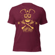 Captain of Pirates Crew printed unisex t-shirt