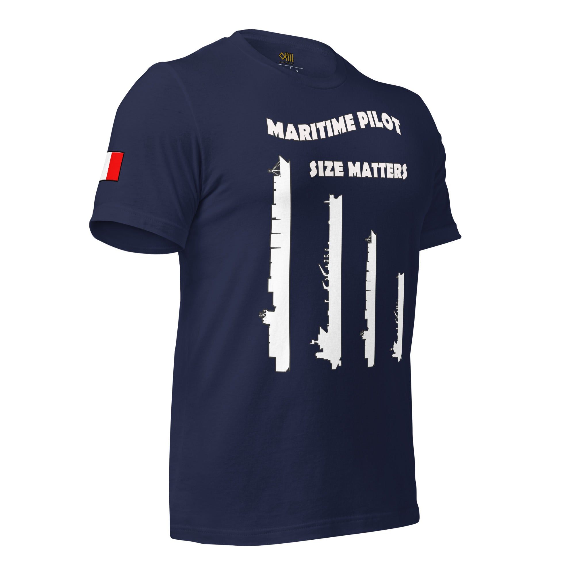 Maritime pilot shirt. Size matters