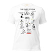 Chief Officer t-shirt with illustrated job description design