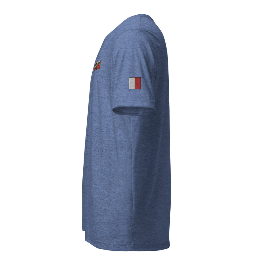 Embroidered Marine Pilot T-Shirt - IamSEAWOLF shop