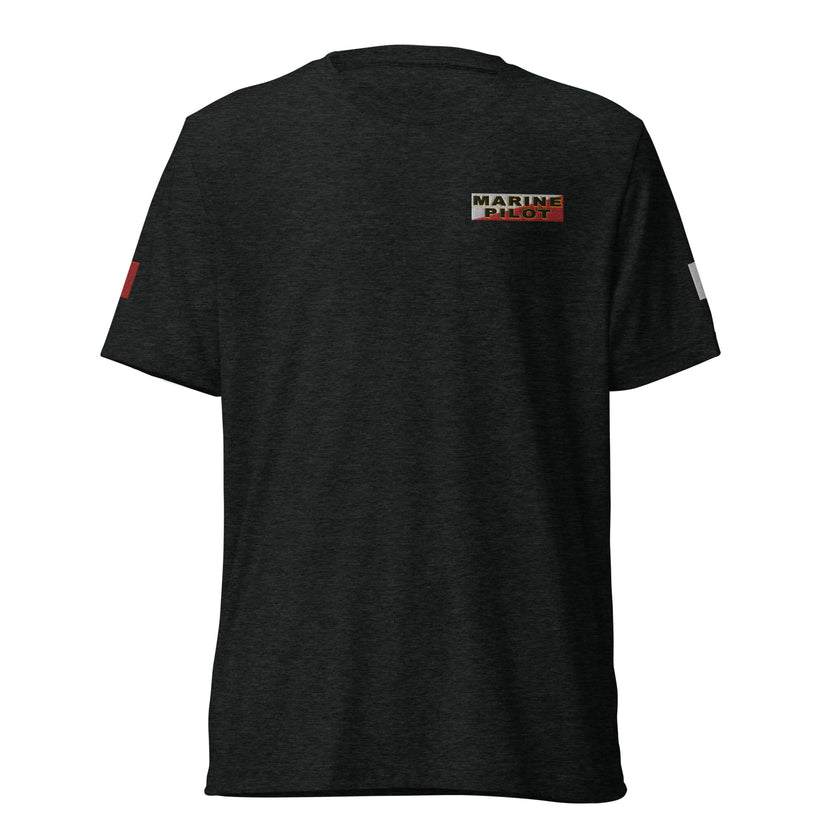 Embroidered Marine Pilot T-Shirt - IamSEAWOLF shop