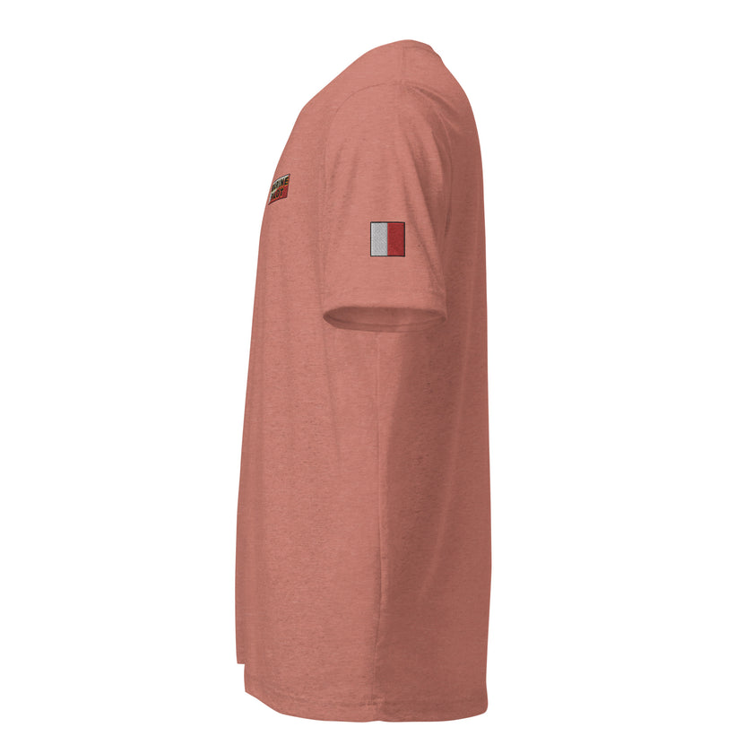 Embroidered Marine Pilot T-Shirt - IamSEAWOLF shop