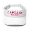 Captain's Embroidered VISOR – Personalized Elegance for Women