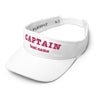 Captain's Embroidered VISOR – Personalized Elegance for Women