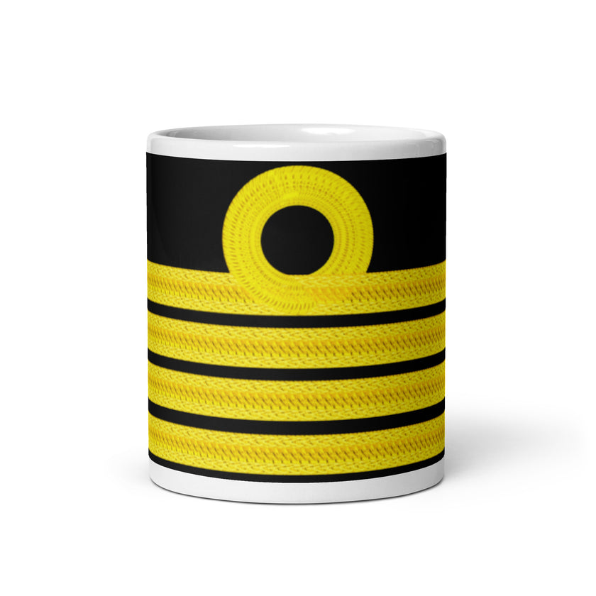 Ships Captain cup (choose epaulettes) - IamSEAWOLF shop