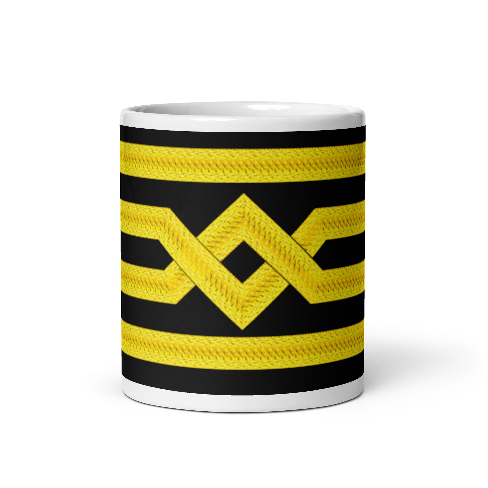 Ships Captain cup (choose epaulettes)