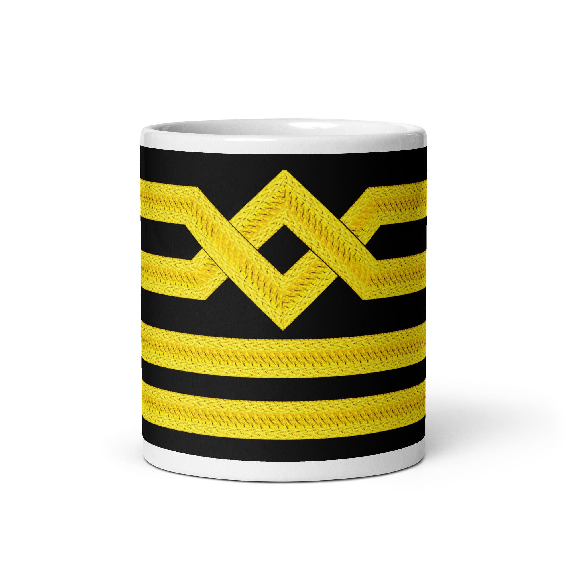 Ships Captain cup (choose epaulettes)