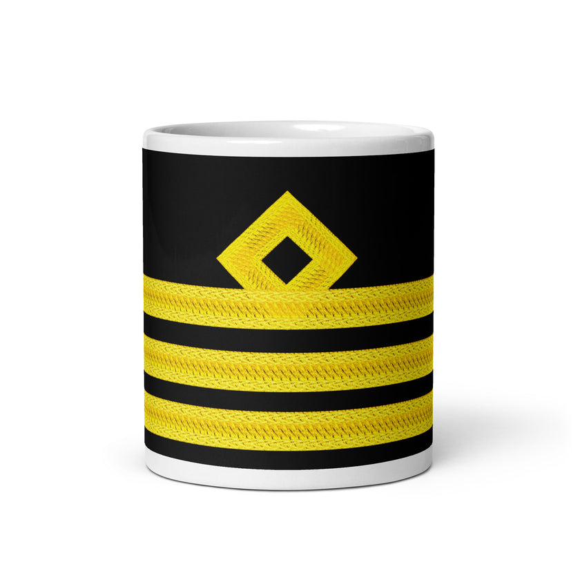 Ships Chief Officer cup (choose epaulettes) - IamSEAWOLF shop