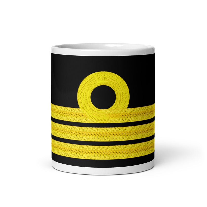 Ships Chief Officer cup (choose epaulettes) - IamSEAWOLF shop