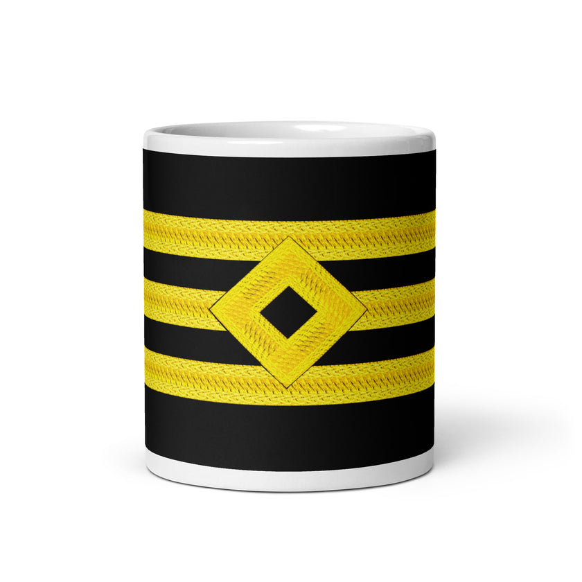 Ships Chief Officer cup (choose epaulettes) - IamSEAWOLF shop