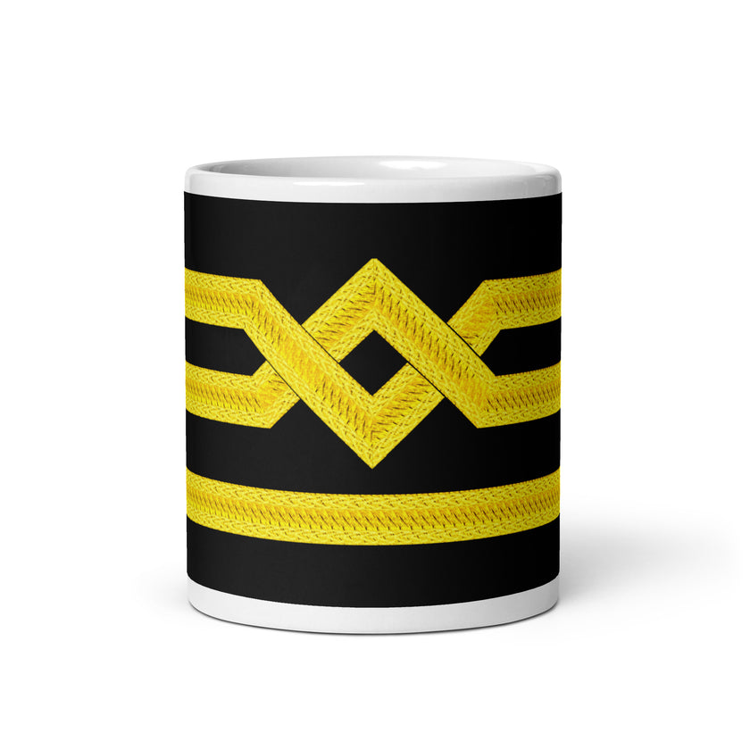 Ships Chief Officer cup (choose epaulettes) - IamSEAWOLF shop