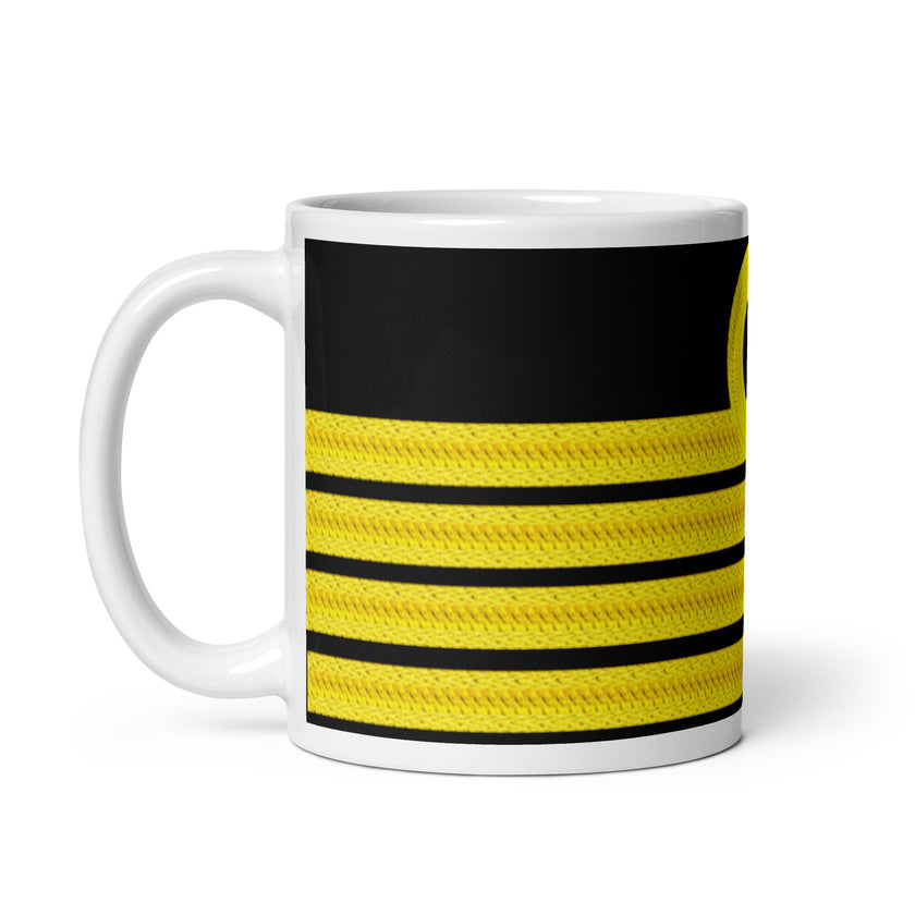 Ships Captain cup (choose epaulettes) - IamSEAWOLF shop