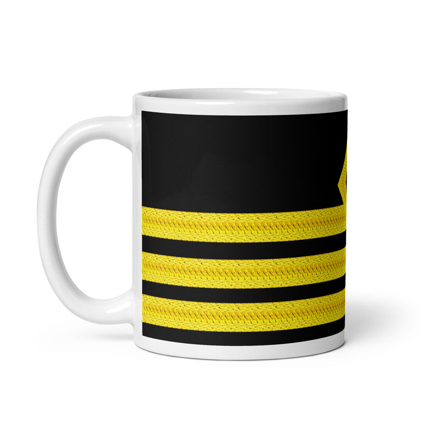 Ships Chief Officer cup (choose epaulettes) - IamSEAWOLF shop