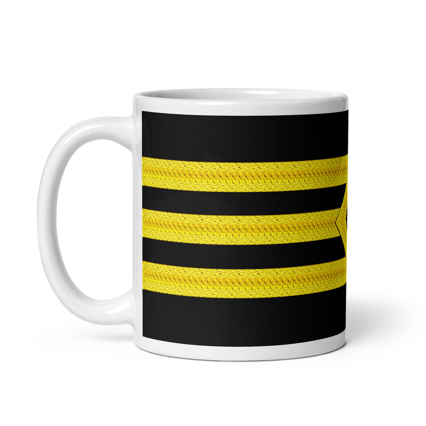 Ships Chief Officer cup (choose epaulettes) - IamSEAWOLF shop