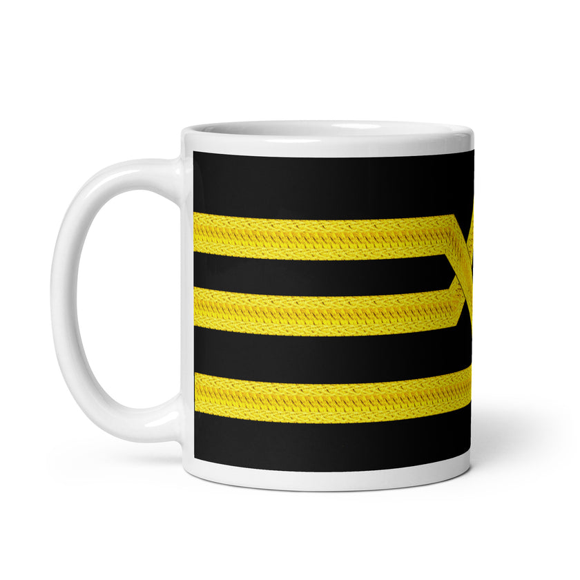 Ships Chief Officer cup (choose epaulettes) - IamSEAWOLF shop
