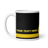 Personalized Third Officer mug with epaulette design and custom text