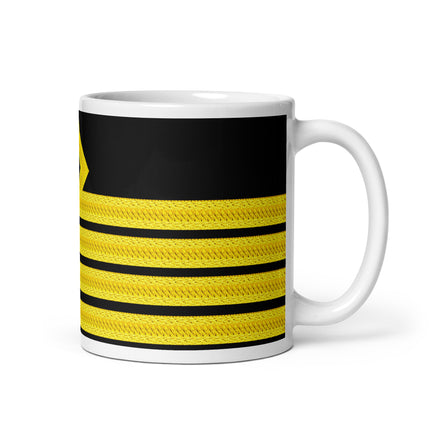 Ships Captain cup (choose epaulettes) - IamSEAWOLF shop